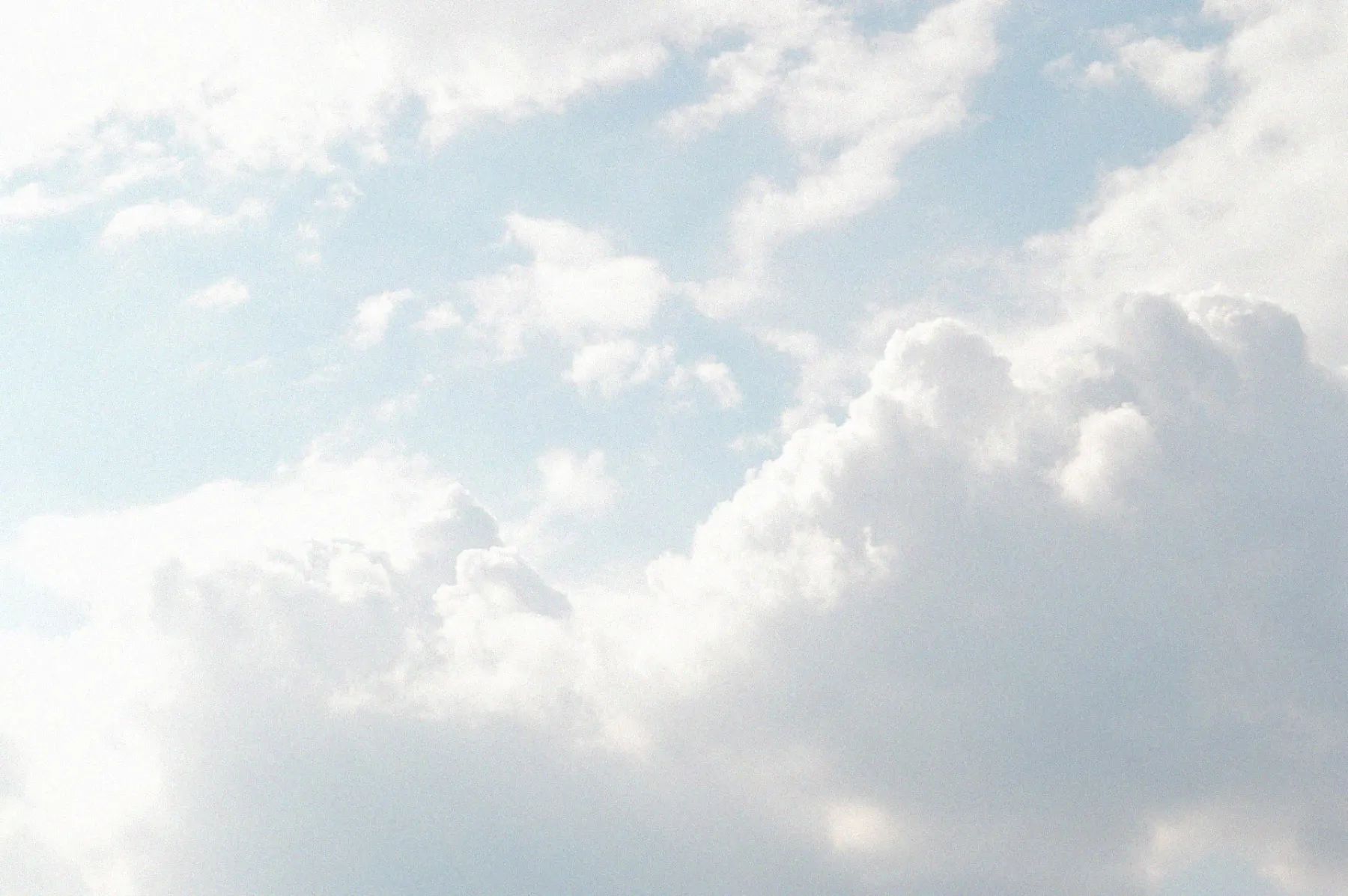 Cloudscape at altitude